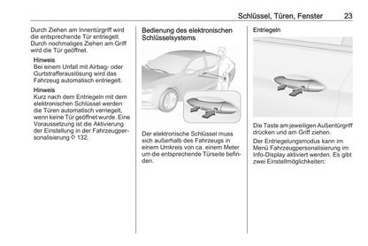 2017 Opel Insignia Owner's Manual | German