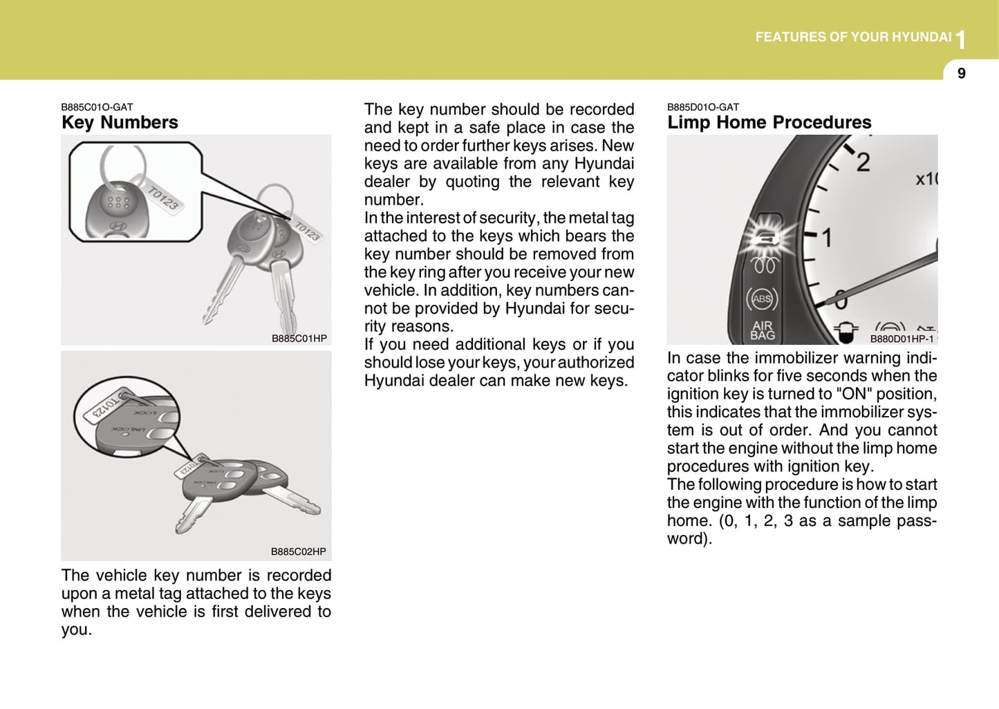 2006-2007 Hyundai Terracan Owner's Manual | English