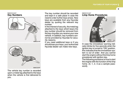 2006-2007 Hyundai Terracan Bedienungsanleitung | Englisch