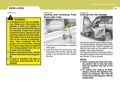 2006-2007 Hyundai Terracan Owner's Manual | English