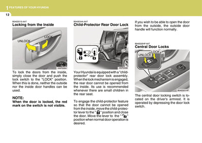 2006-2007 Hyundai Terracan Owner's Manual | English