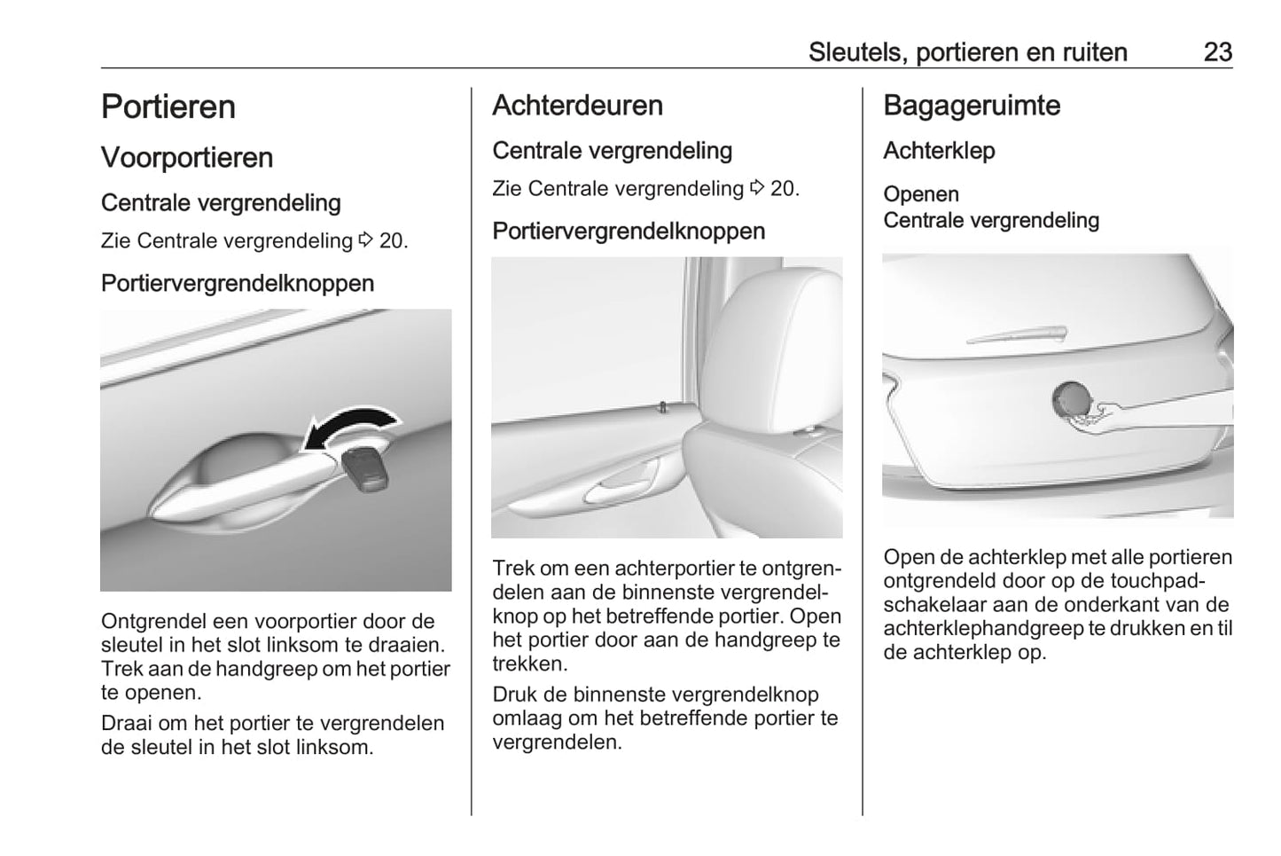 2018-2019 Opel Karl Owner's Manual | Dutch
