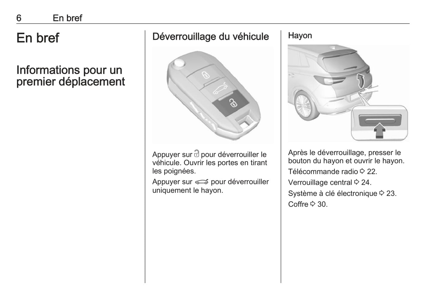 2018 Opel Grandland X Owner's Manual | French