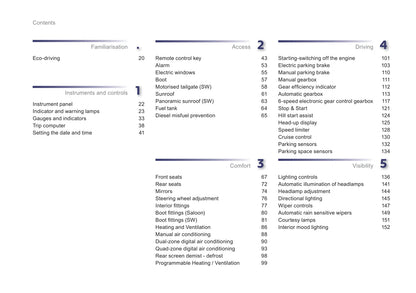 2012-2014 Peugeot 508 Owner's Manual | English