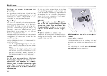 1996-1997 BMW 3 Series Owner's Manual | Dutch