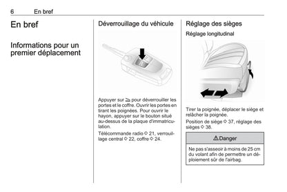 2016-2017 Opel Antara Owner's Manual | French