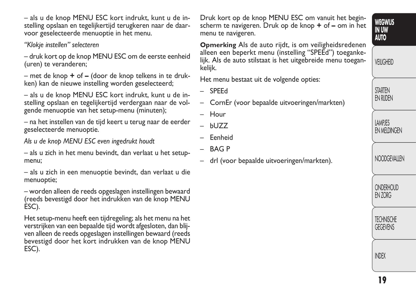 2010-2011 Fiat Punto Evo Bedienungsanleitung | Niederländisch