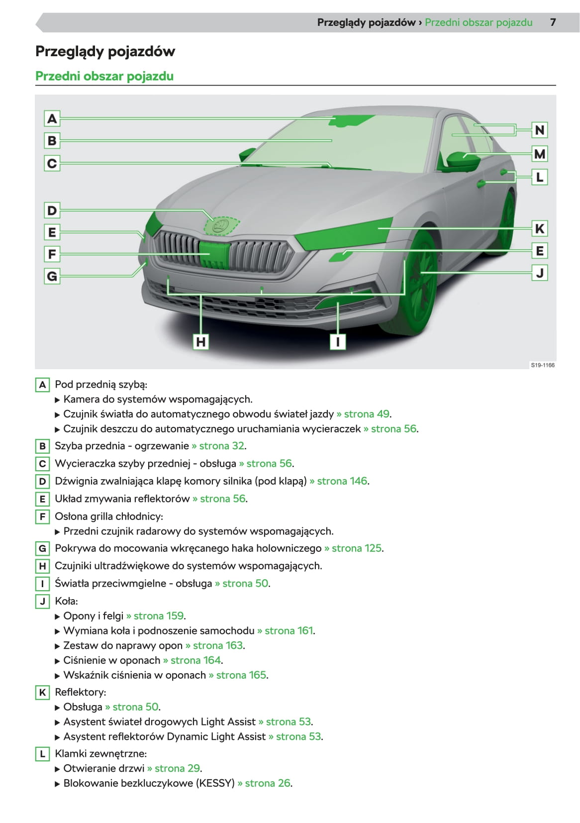 2020 Skoda Octavia Owner's Manual | Polish