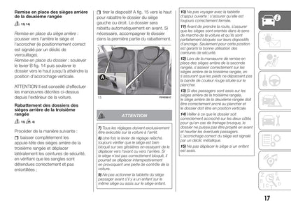 2018-2019 Fiat 500L Bedienungsanleitung | Französisch