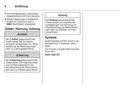 2011-2012 Opel Insignia Bedienungsanleitung | Deutsch