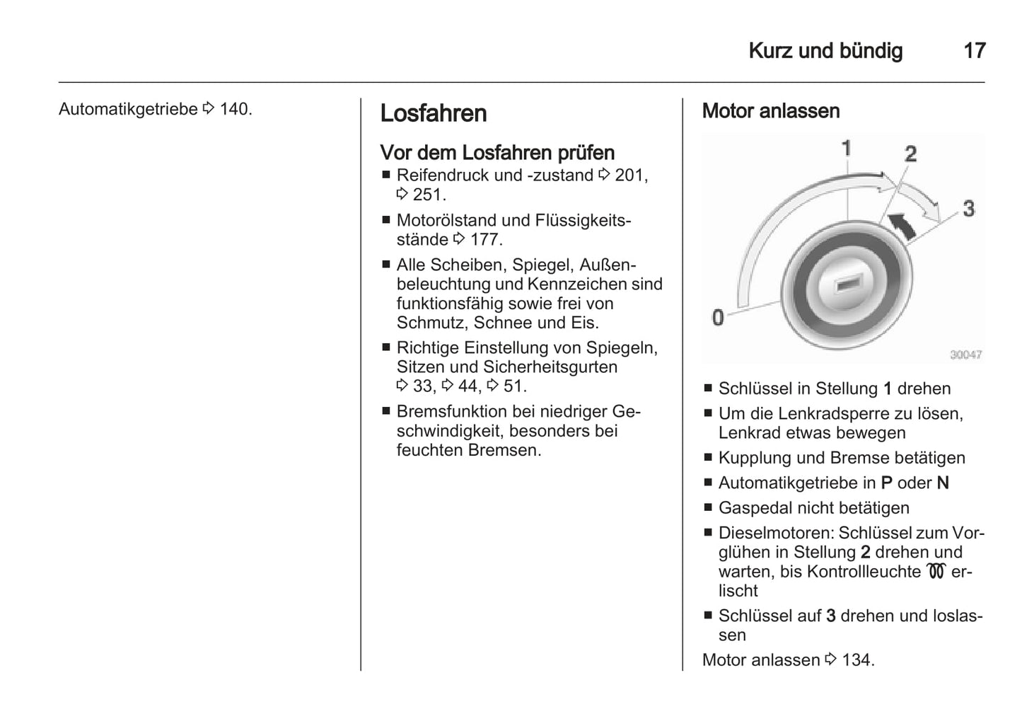 2011-2012 Opel Insignia Owner's Manual | German