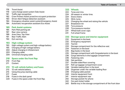 2020-2021 Skoda Enyaq iV Owner's Manual | English