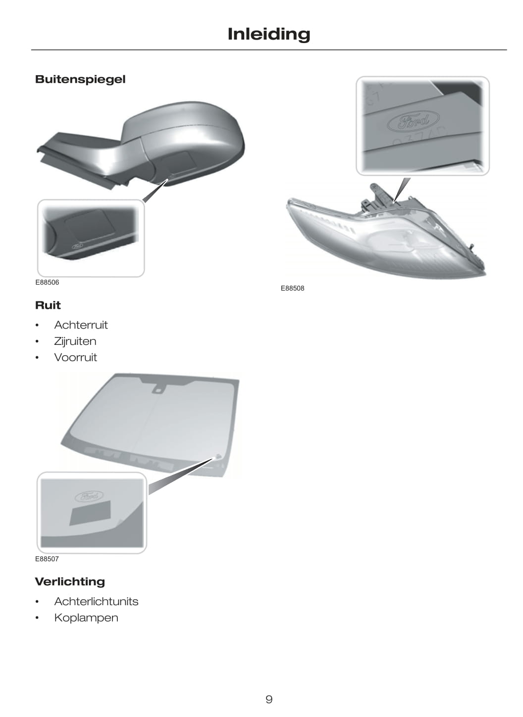 2009-2010 Ford Mondeo Bedienungsanleitung | Niederländisch