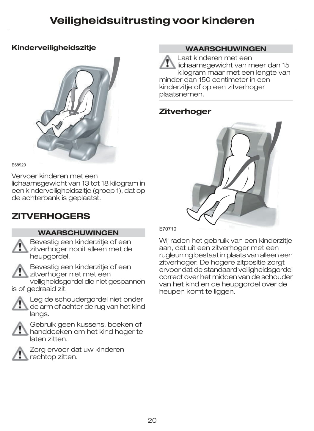 2009-2010 Ford Mondeo Owner's Manual | Dutch