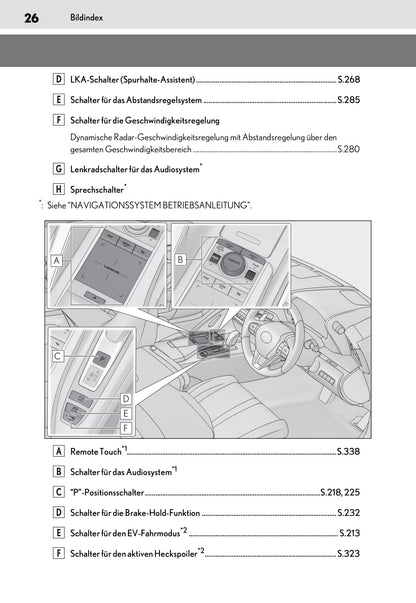 2019-2020 Lexus LC 500/LC 500h Bedienungsanleitung | Deutsch