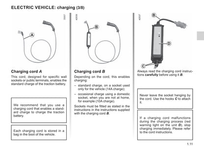 2020-2021 Renault Kangoo Z.E. Bedienungsanleitung | Englisch