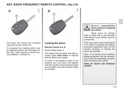 2020-2021 Renault Kangoo Z.E. Owner's Manual | English