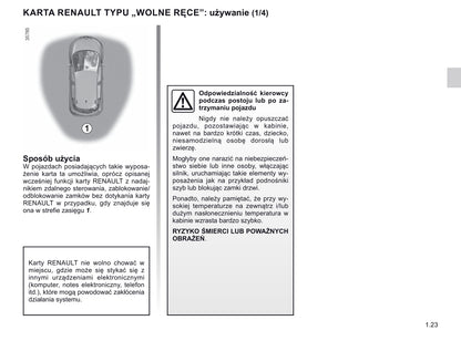 2018-2019 Renault Zoe Bedienungsanleitung | Polnisch