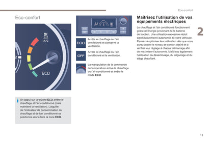 2017-2022 Peugeot Partner Electric/Partner Tepee Electric Bedienungsanleitung | Französisch