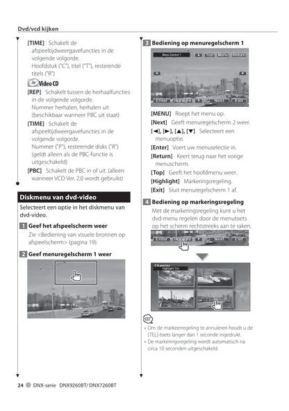 Kenwood DNX & DDX Serie Handleiding 2012