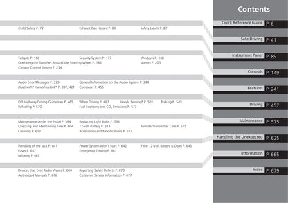 2021 Honda CR-V Hybrid Owner's Manual | English