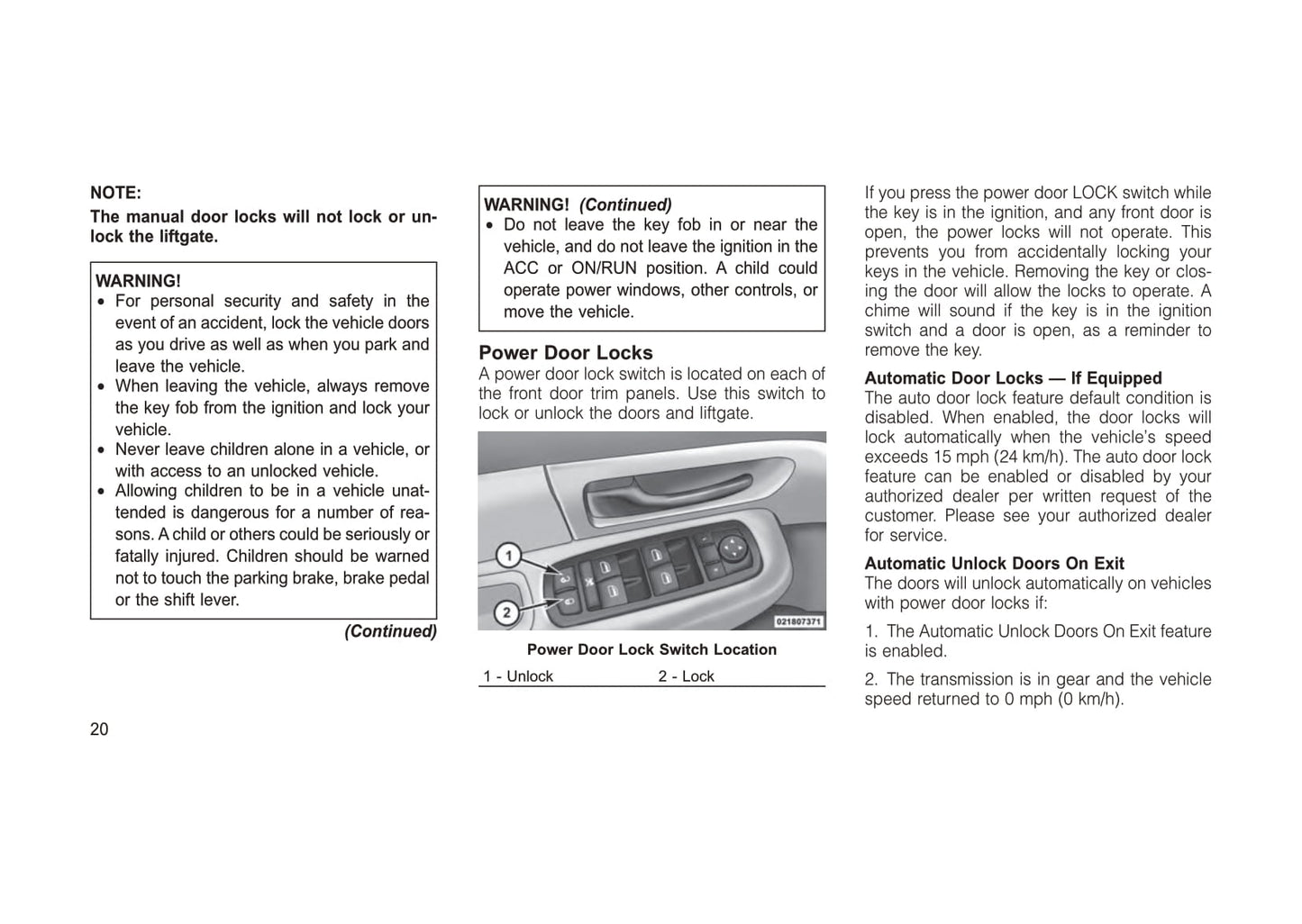 2008-2011 Jeep Cherokee Bedienungsanleitung | Englisch