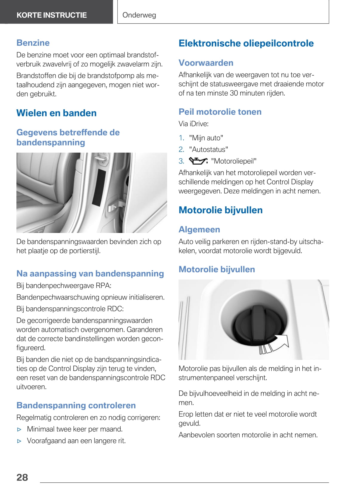 2020-2021 BMW Z4 Owner's Manual | Dutch
