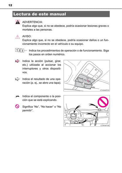 2016-2017 Toyota Auris Touring Sports Owner's Manual | Spanish