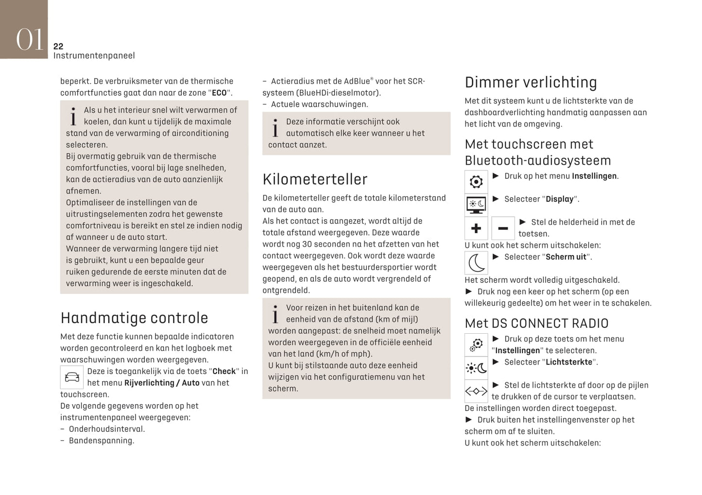 2020-2022 DS Automobiles DS 3 Crossback Bedienungsanleitung | Niederländisch