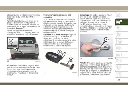 2017-2018 Jeep Renegade Owner's Manual | French