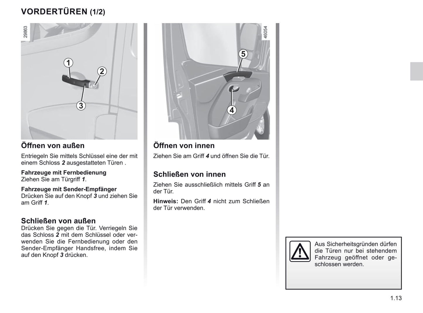 2019-2020 Renault Master Owner's Manual | German