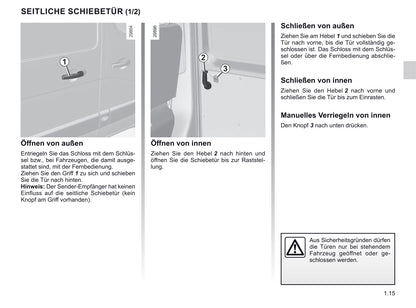 2019-2020 Renault Master Owner's Manual | German