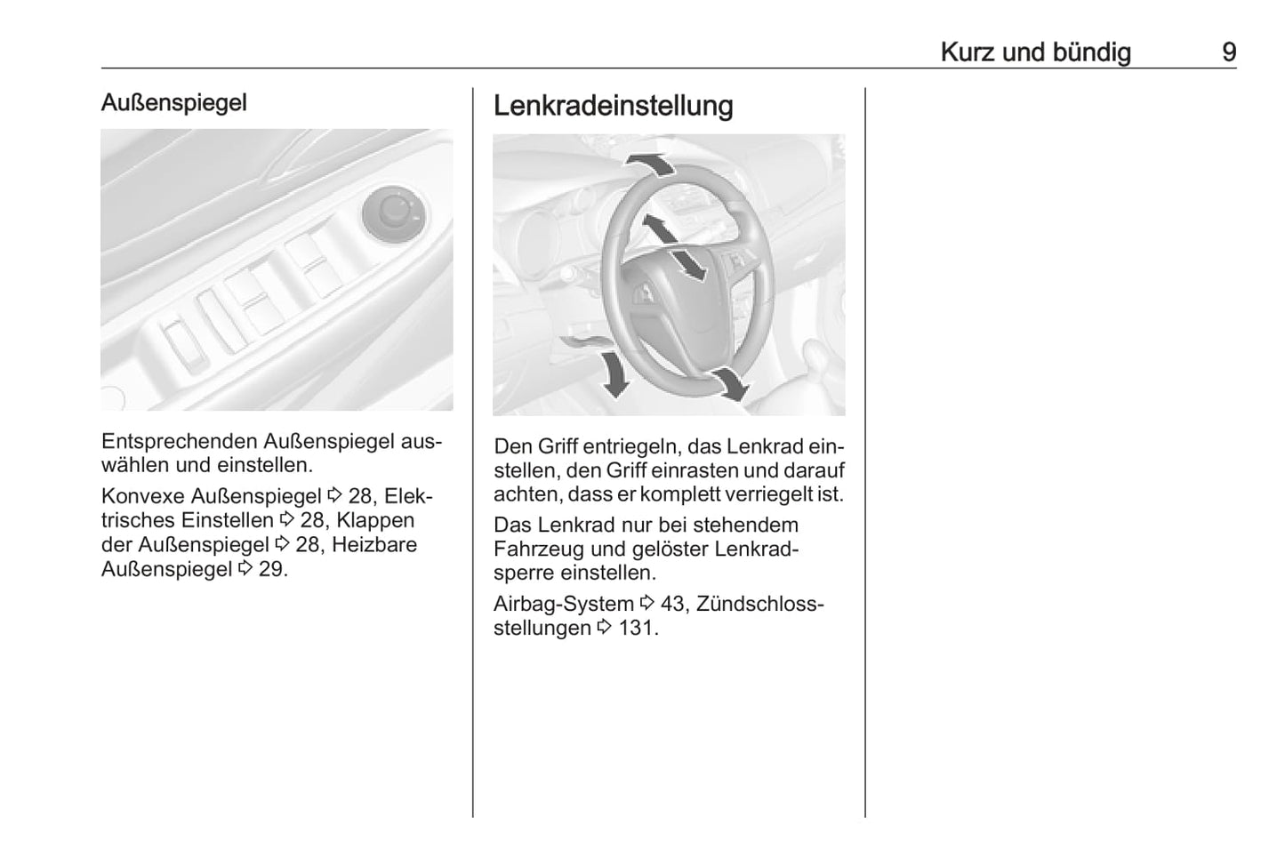 2016 Opel Mokka Owner's Manual | German