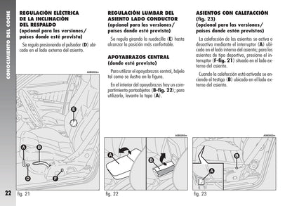 2005-2007 Alfa Romeo 156 Bedienungsanleitung | Spanisch