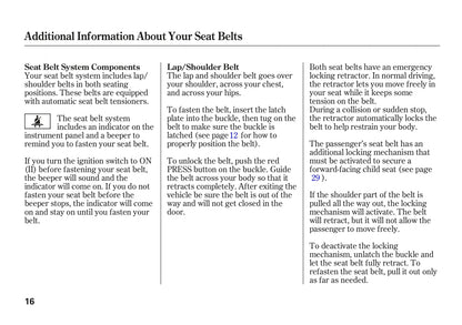 2005 Acura NSX Owner's Manual | English