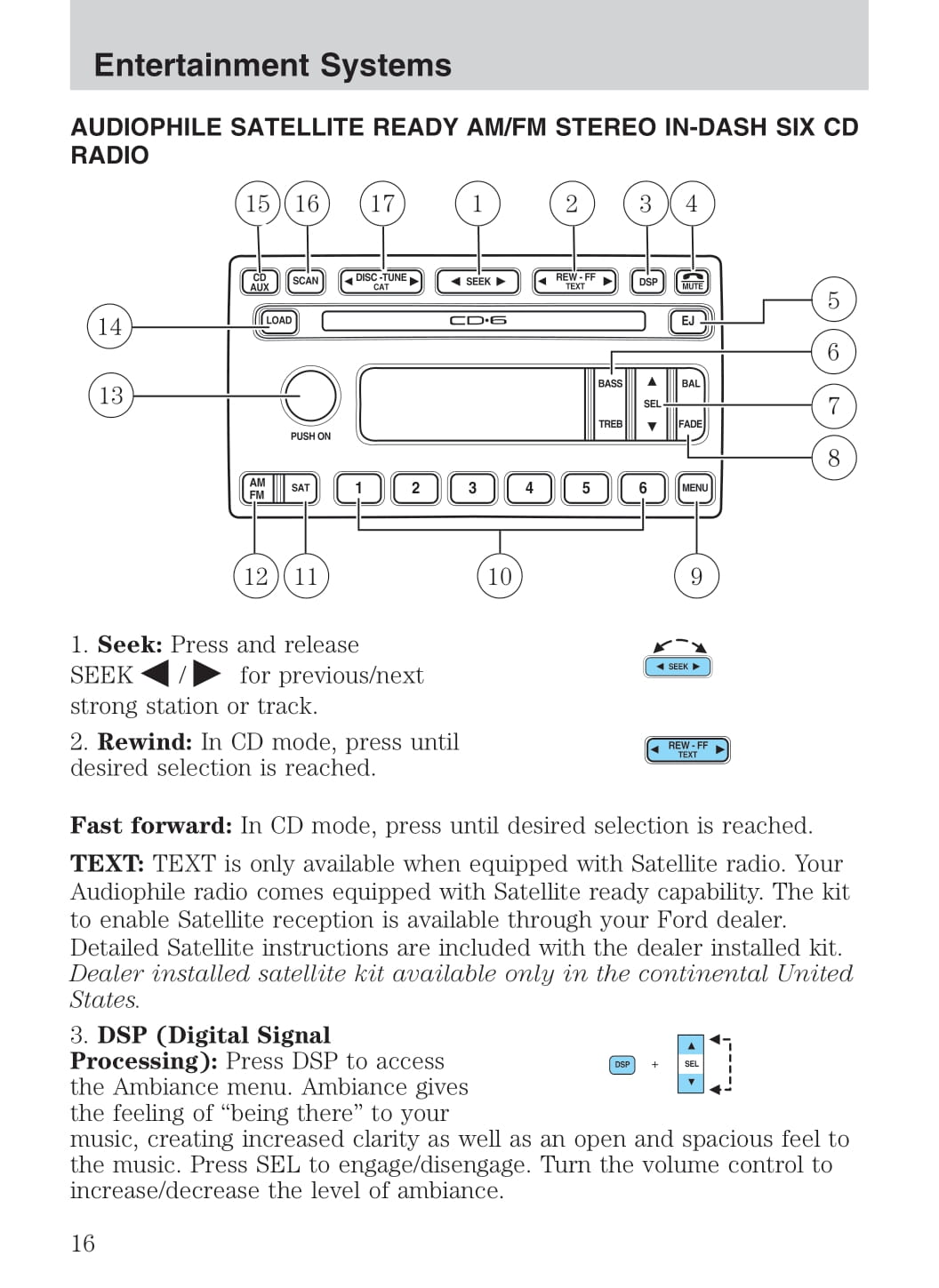 2005 Ford Thunderbird Bedienungsanleitung | Englisch