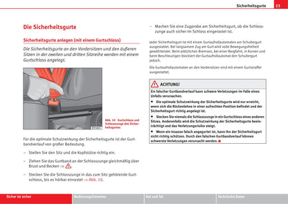 2000-2010 Seat Alhambra Bedienungsanleitung | Deutsch