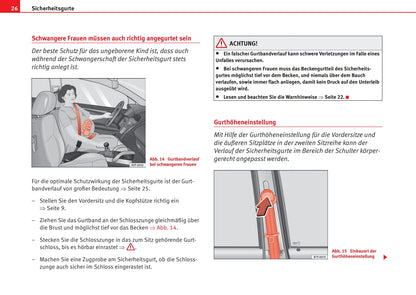 2009-2010 Seat Alhambra Owner's Manual | German