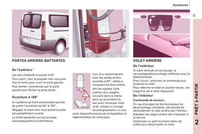 2011-2012 Peugeot Expert Tepee Bedienungsanleitung | Französisch