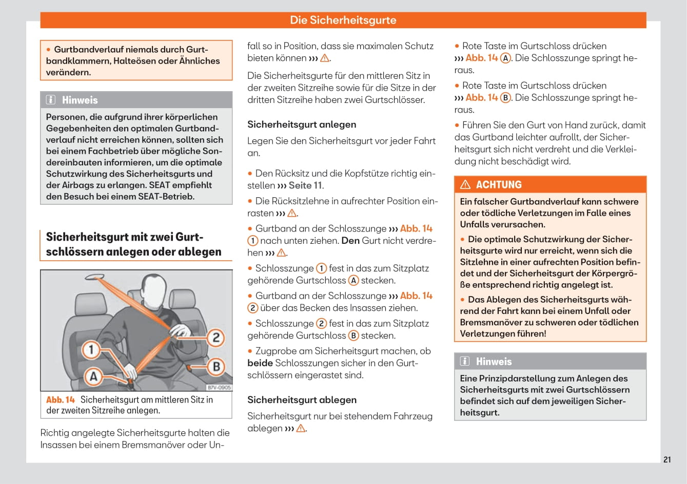 2015-2019 Seat Alhambra Owner's Manual | German