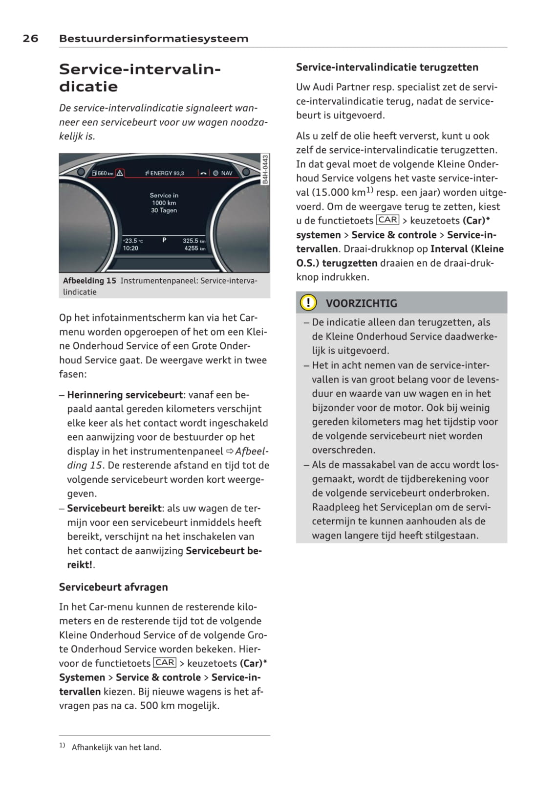 2012-2014 Audi A6/S6 Bedienungsanleitung | Niederländisch