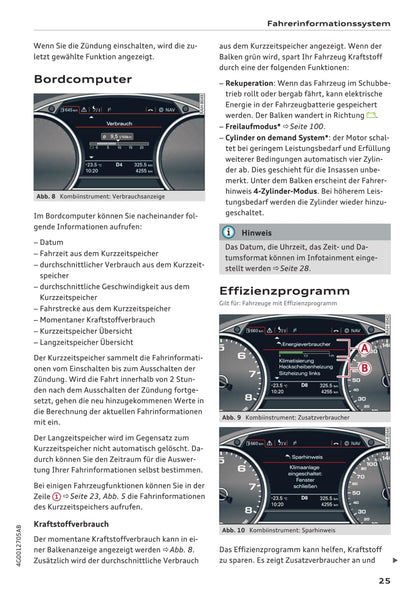 2014-2018 Audi A6 Bedienungsanleitung | Deutsch