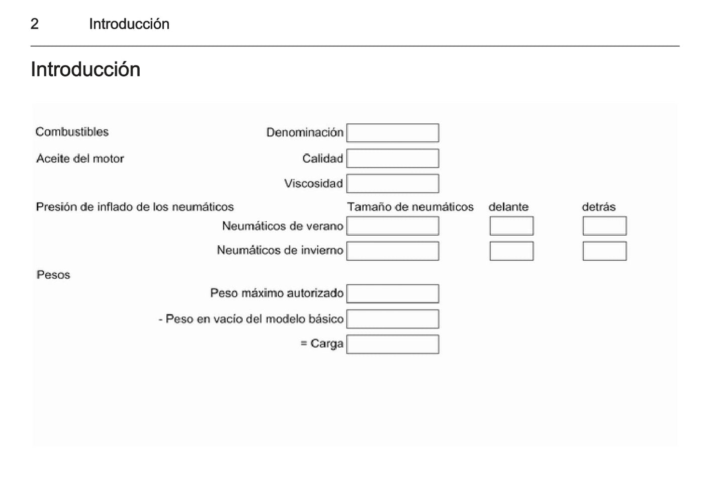 2015 Opel Astra Owner's Manual | Spanish