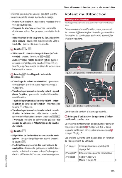 2016-2017 Audi A3 Bedienungsanleitung | Französisch
