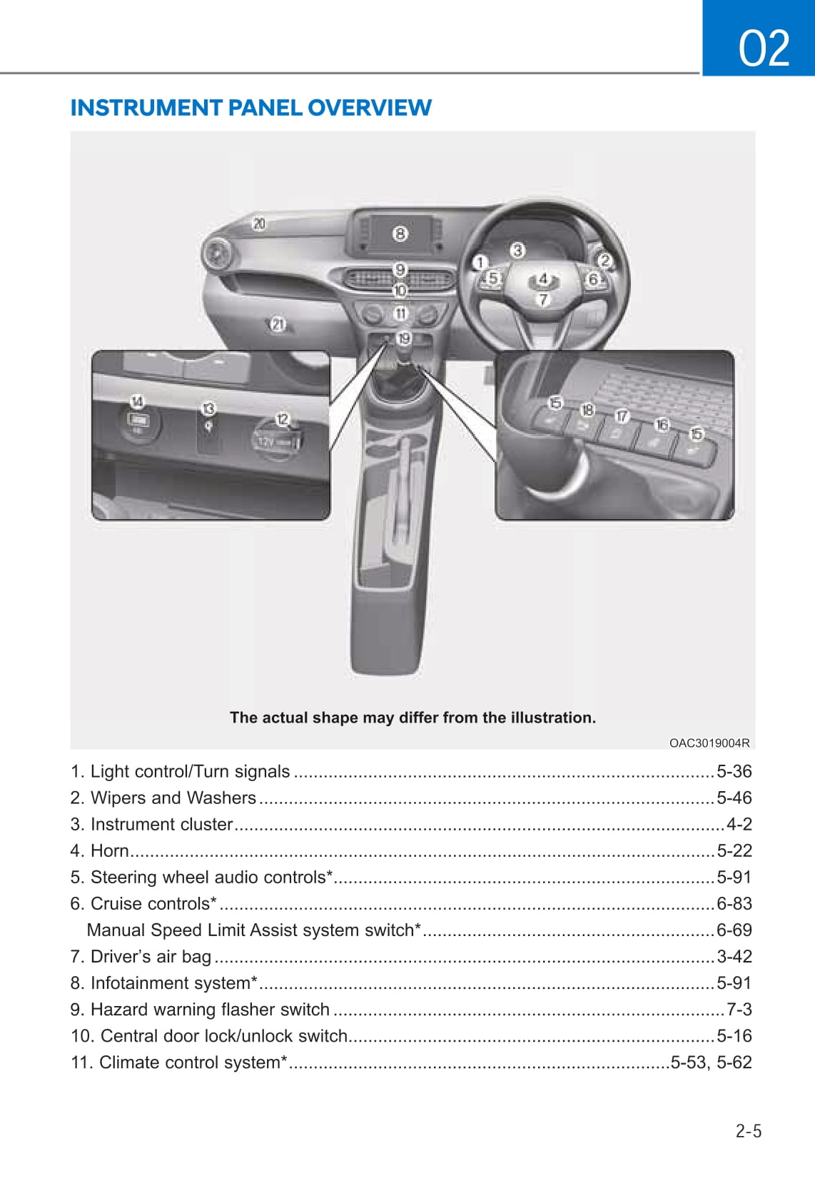 2019-2020 Hyundai i10 Owner's Manual | English