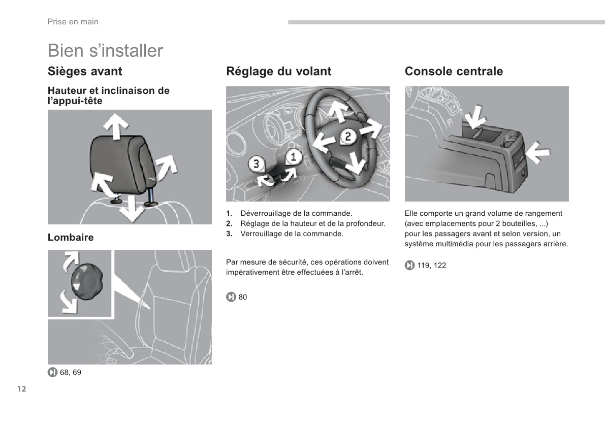 2013-2014 Peugeot 5008 Owner's Manual | French