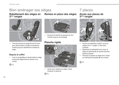 2013-2014 Peugeot 5008 Owner's Manual | French