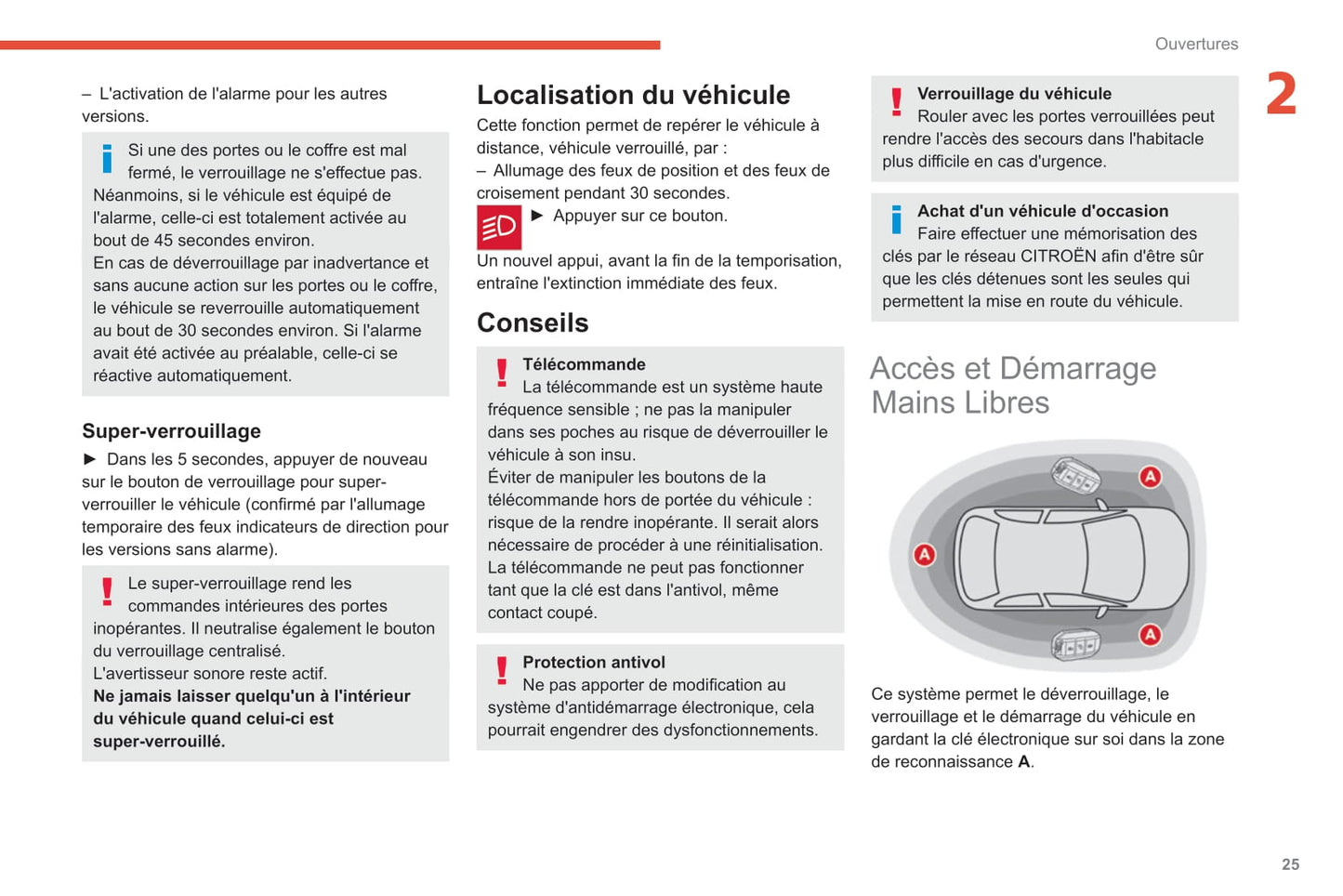 2020-2022 Citroën C3 Bedienungsanleitung | Französisch