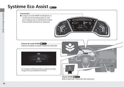 2018-2019 Honda CR-V Owner's Manual | French