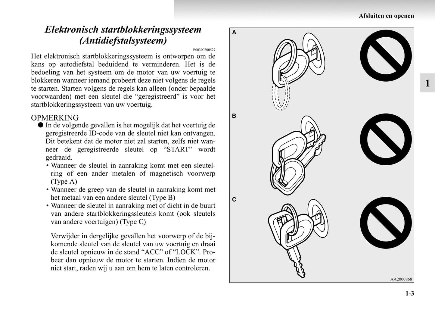 1999-2006 Mitsubishi Pajero Owner's Manual | Dutch